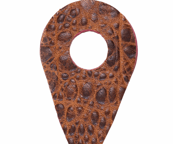 Brown croc