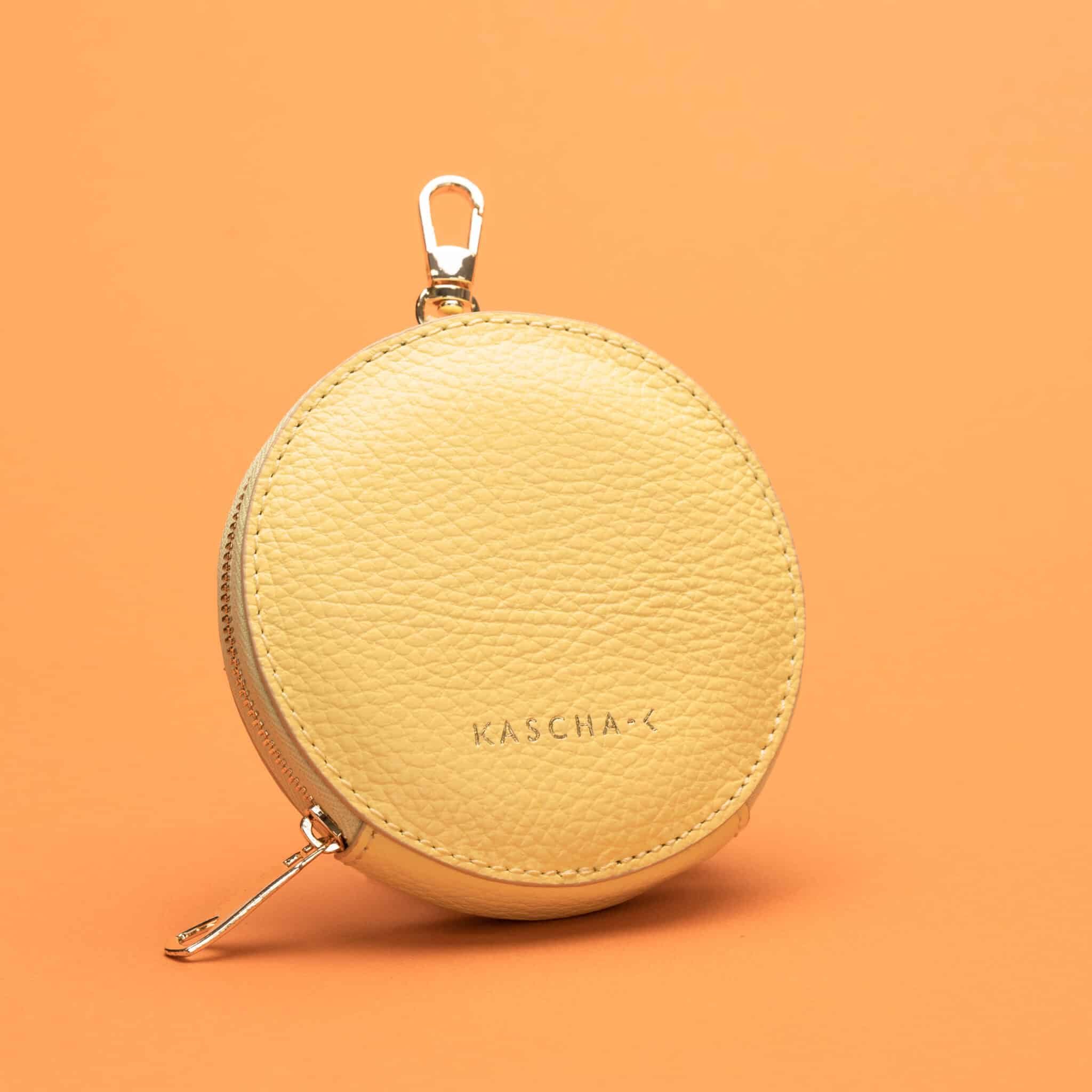 Wallet de Rond Plain Yellow