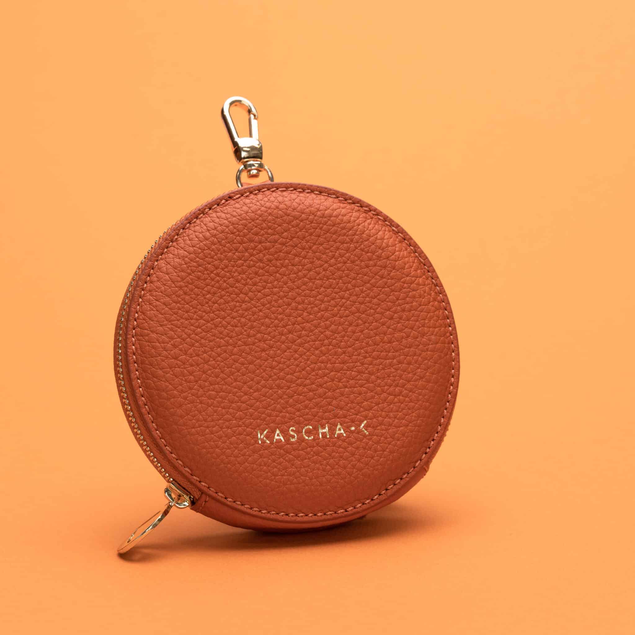 Wallet de Rond Plain Orange