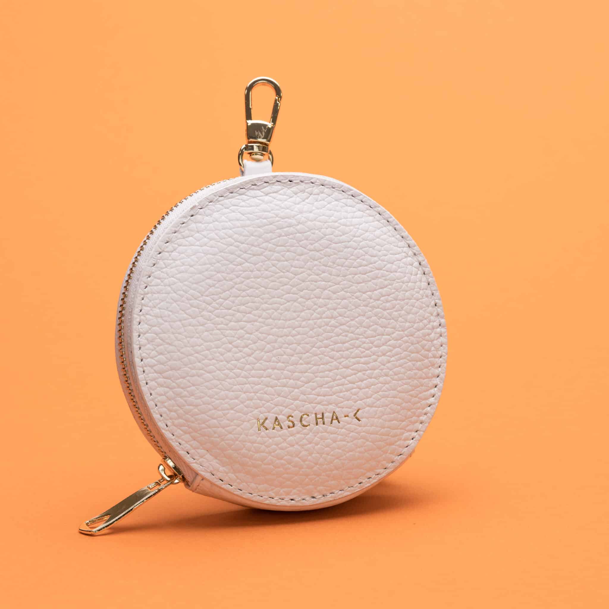 Wallet de Rond Plain White