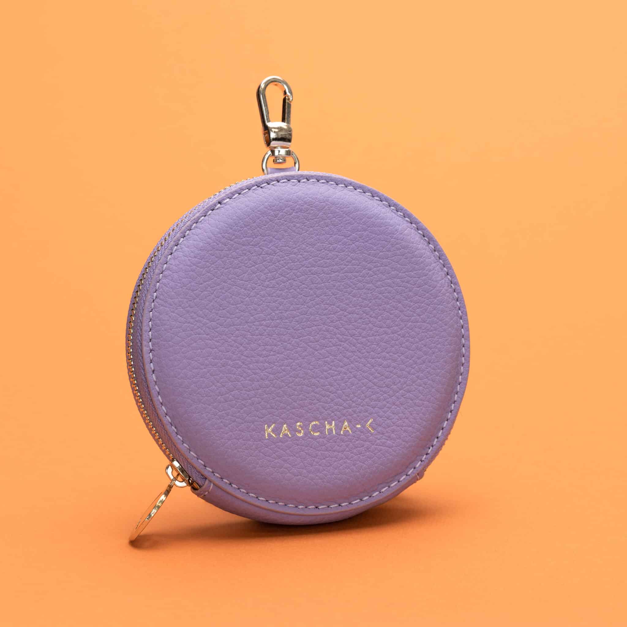 Wallet de Rond Plain Lila