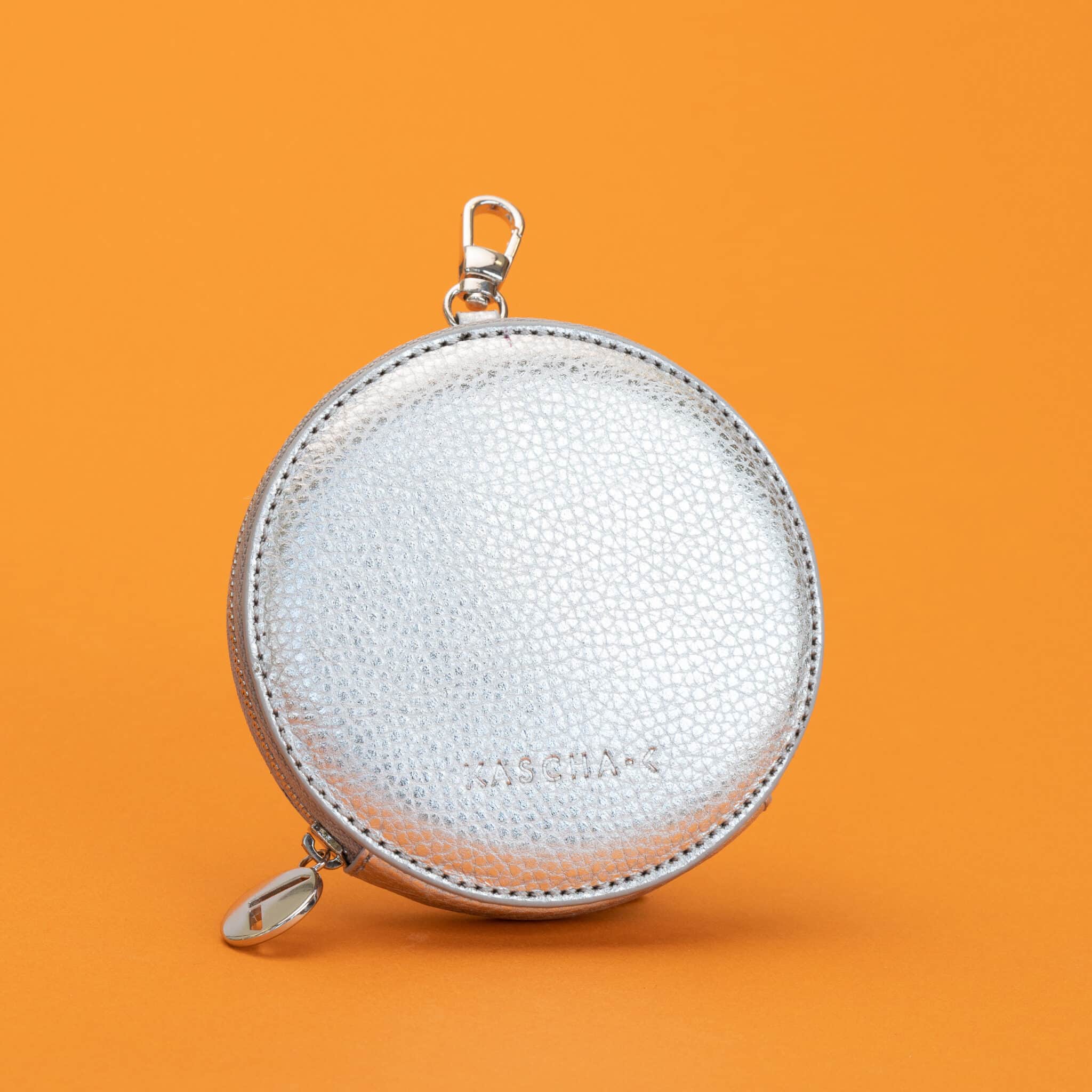 Wallet de Rond Metallic Silver, Silver