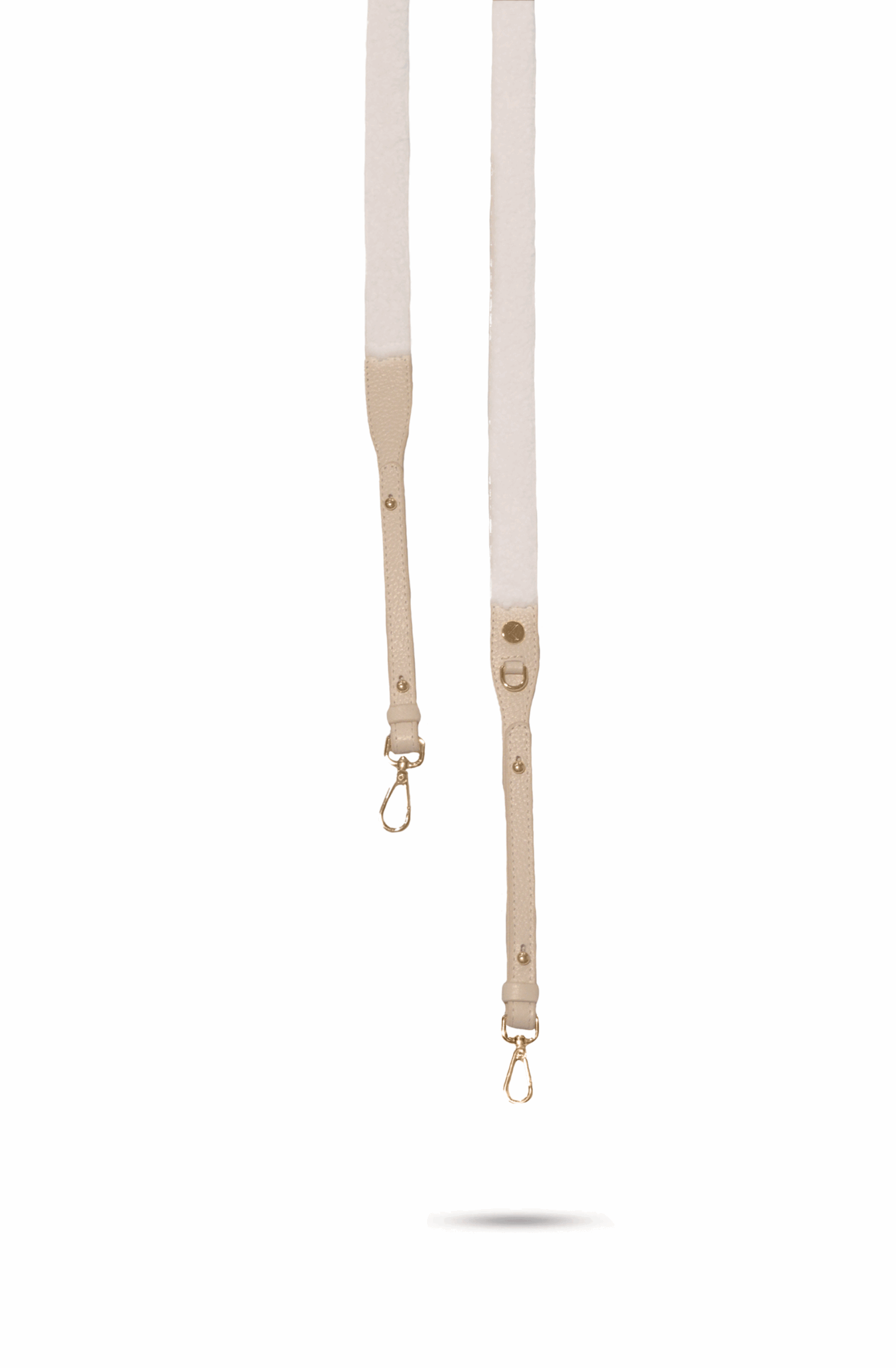 Justy Strap Small Teddy White