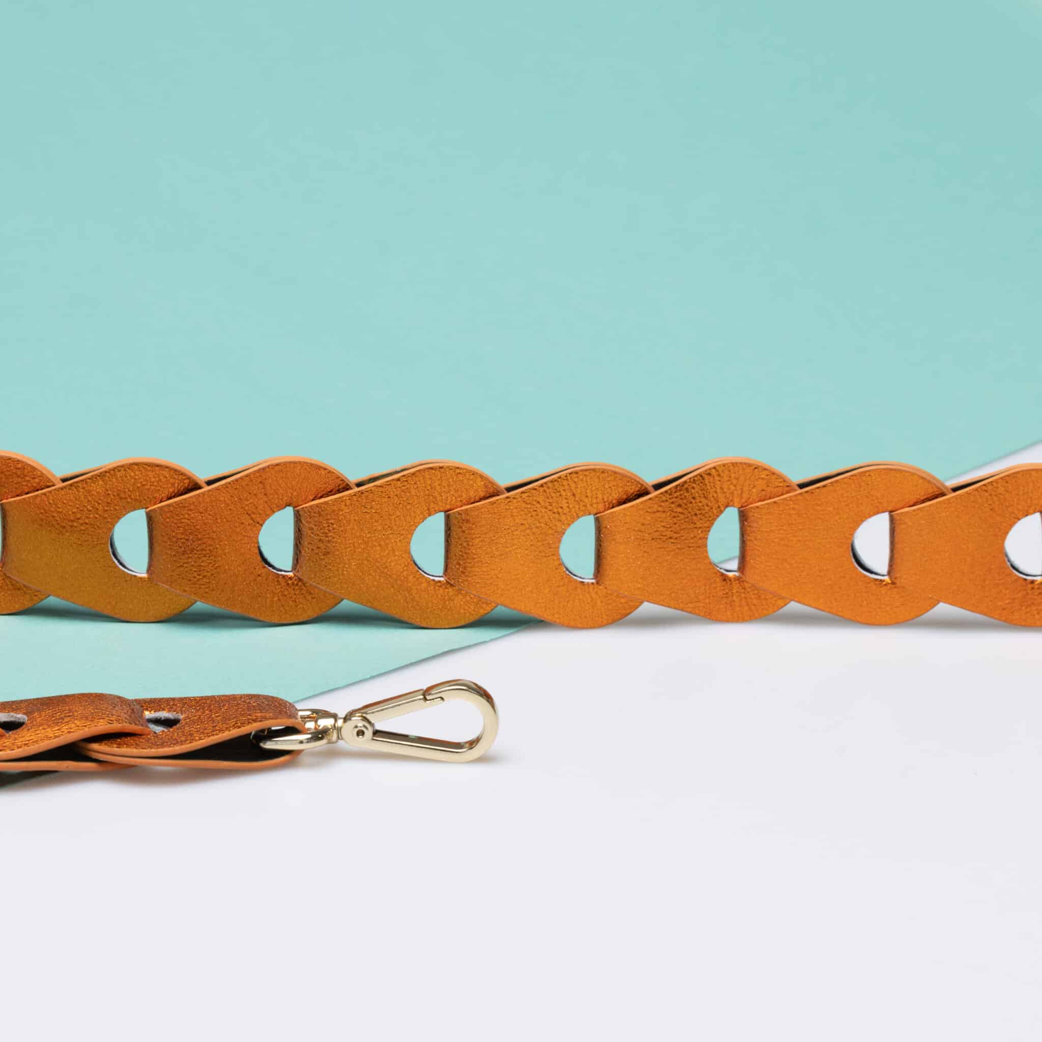 Big Mister Sister Cord Metallic Orange