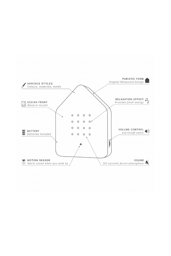 Zwitscherbox Oak - Afbeelding 2