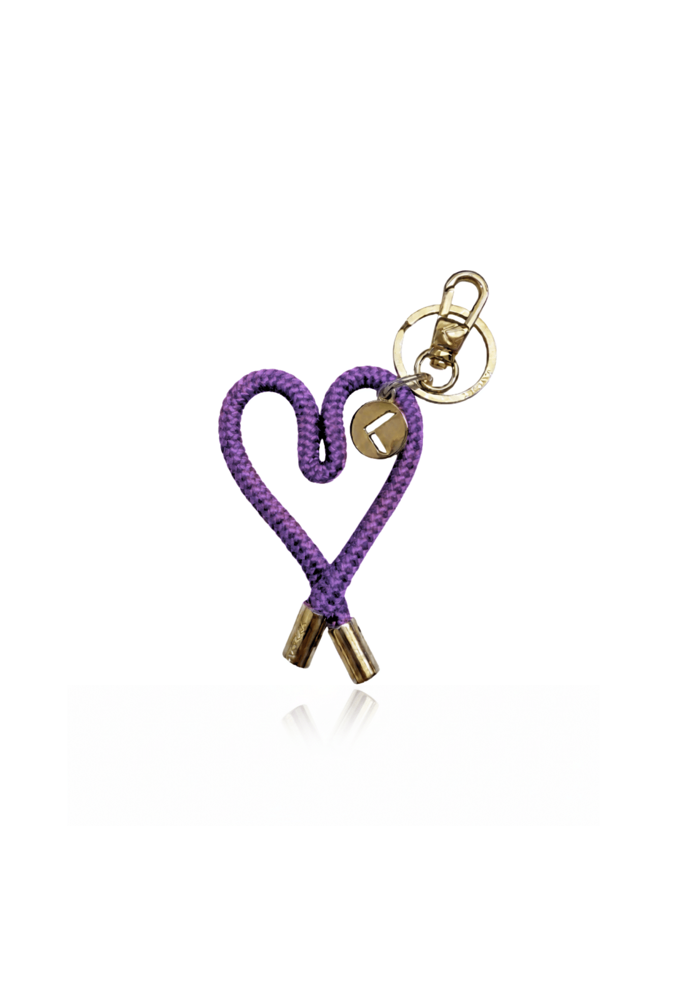 Love keyring purple rain