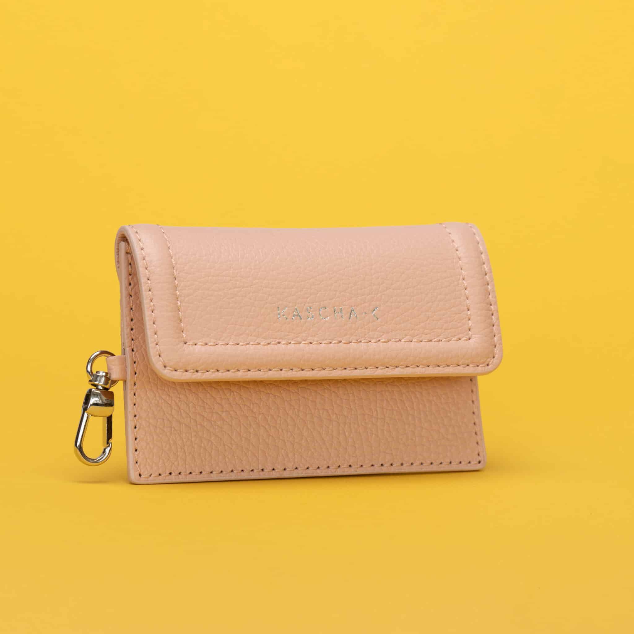 Wallet Square Powder Rosa