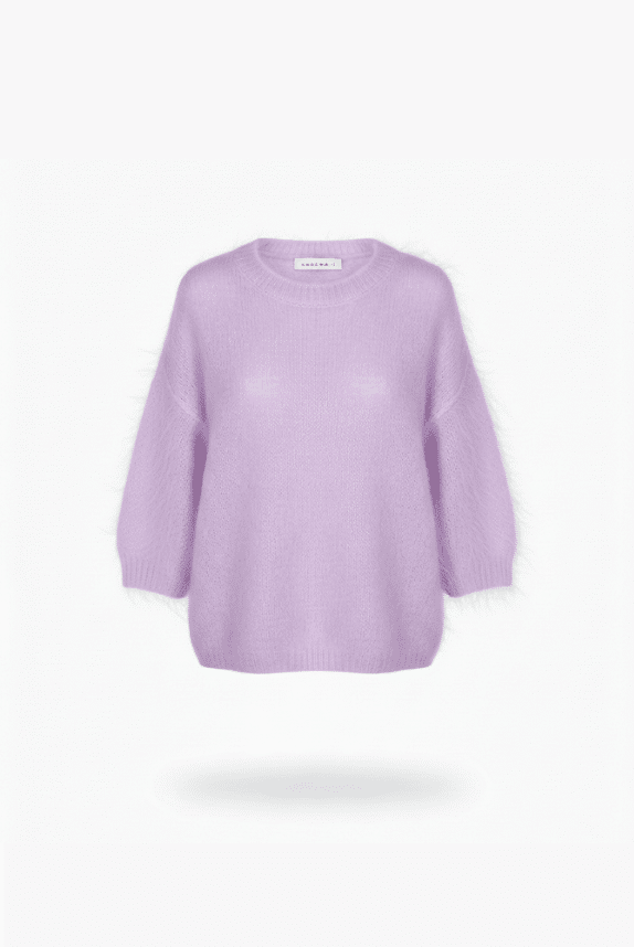 Top mohair lila