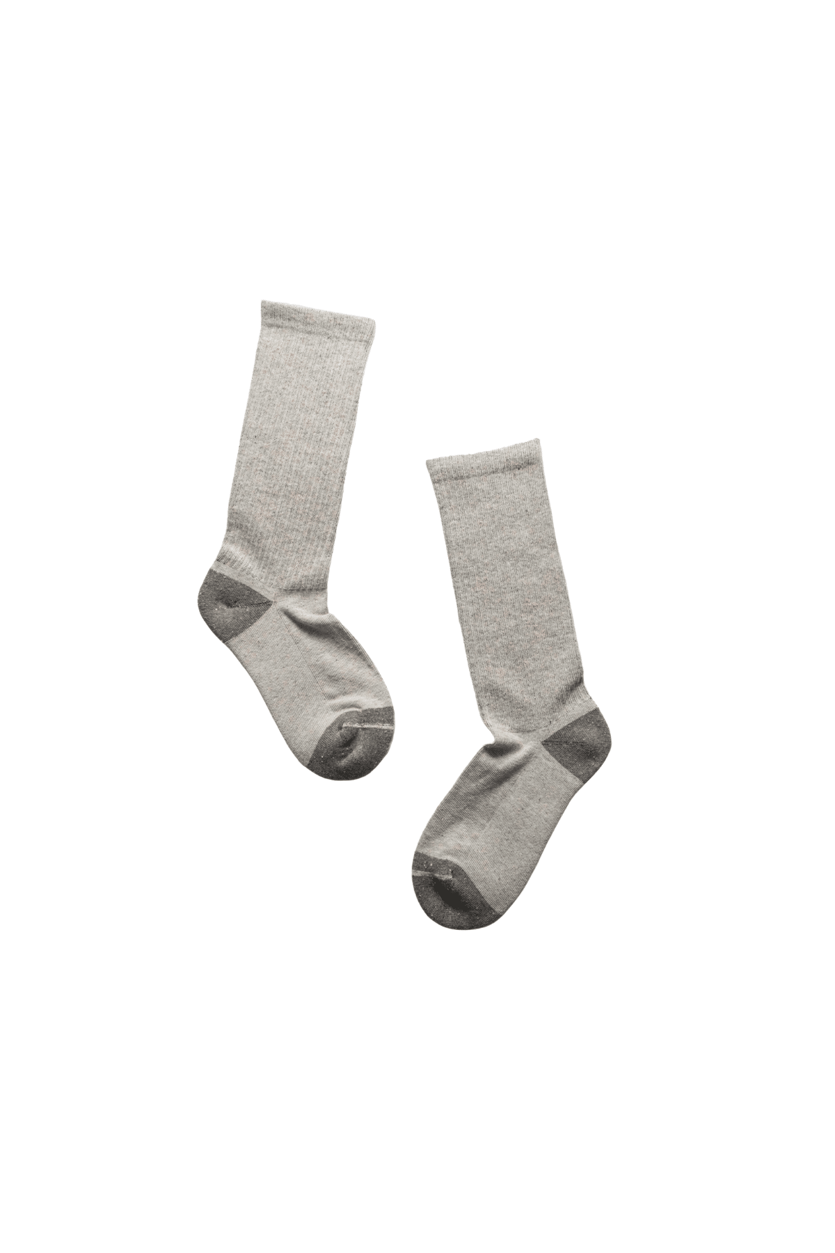 Cotton Tennis Sock Light Grey & Dark Grey