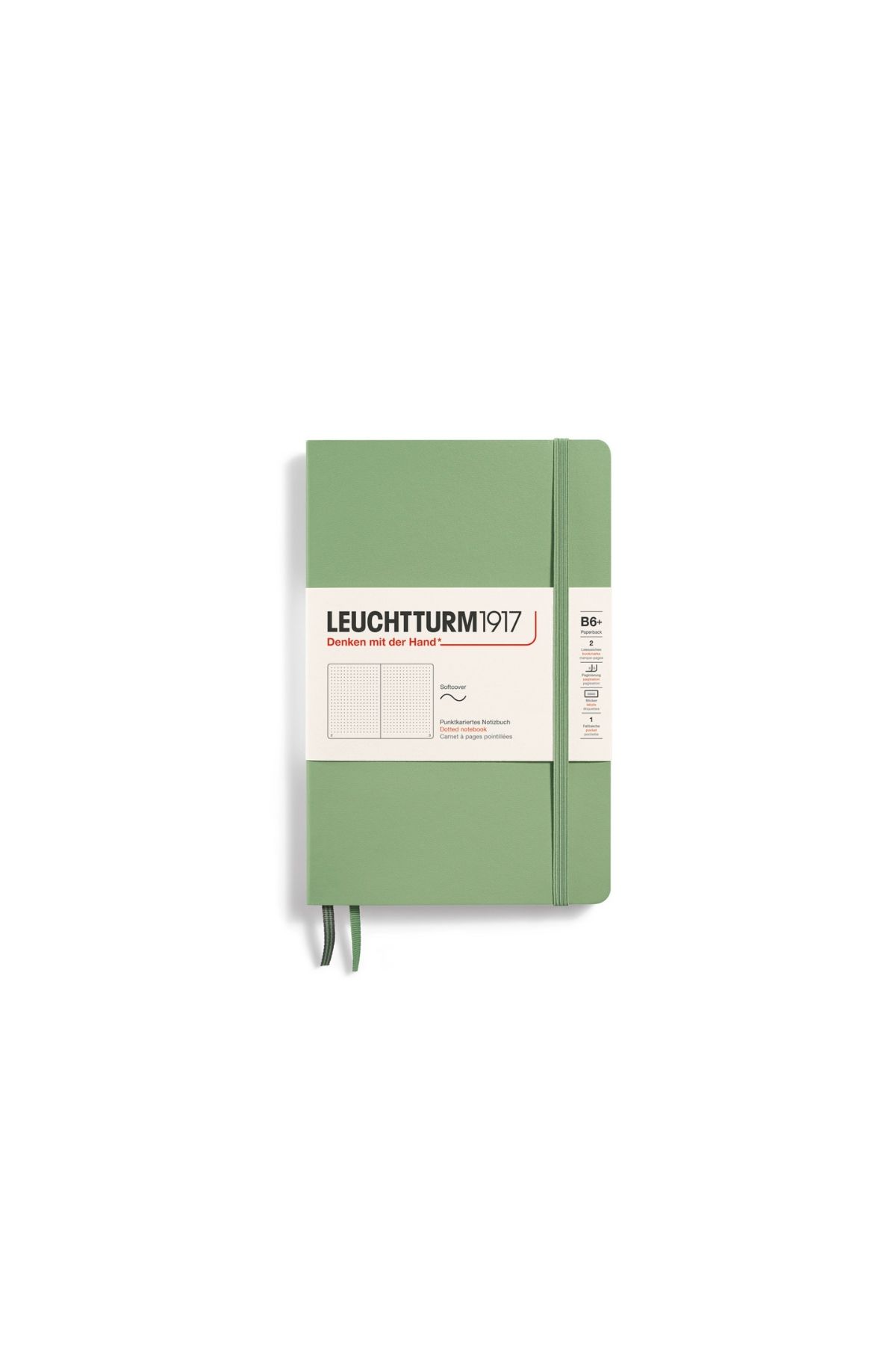Notebook Softcover Paperback Sage
