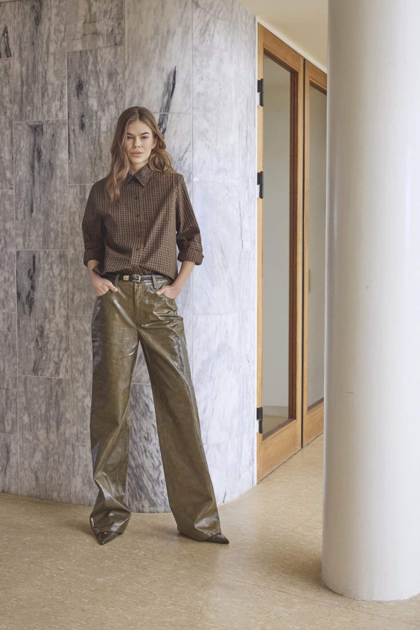 RichaCC Pant Olive - Afbeelding 2