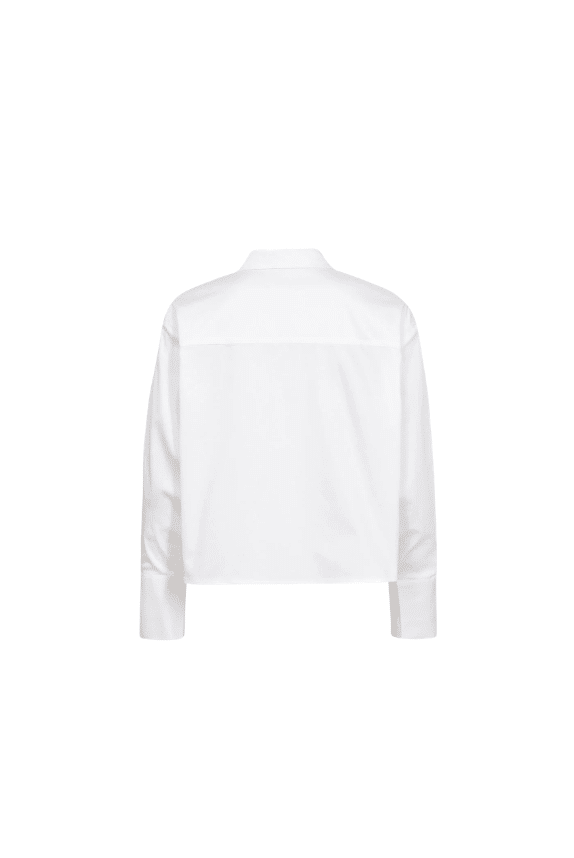 DaliaCC Sleeve Pleat Shirt White - Afbeelding 2